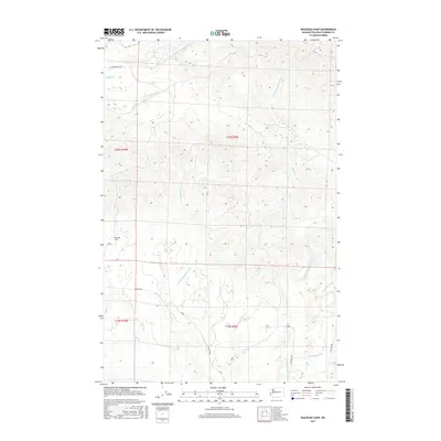 2017 Map of Railroad Camp, 2017 Print