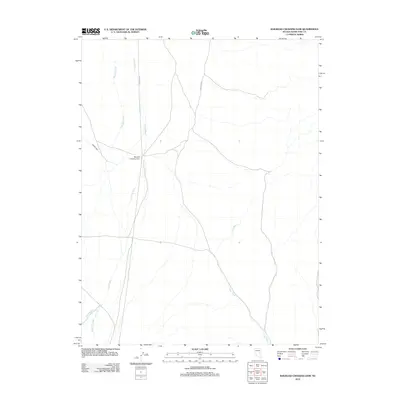 2012 Map of Railroad Crossing Dam, 2012 Print
