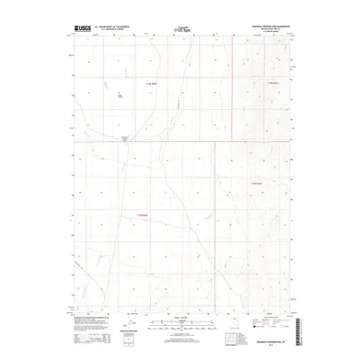 2014 Map of Railroad Crossing Dam, 2014 Print