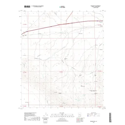 2018 Map of Railroad Pass, 2018 Print
