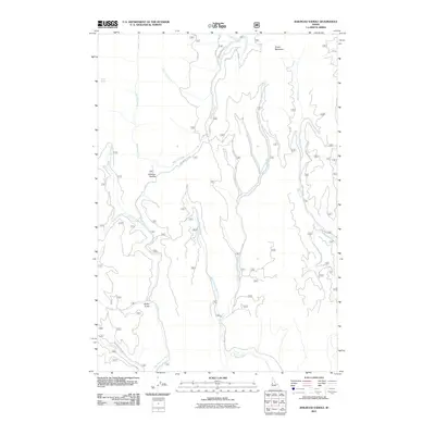2011 Map of Railroad Saddle, 2011 Print