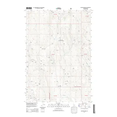2013 Map of Railroad Saddle, 2013 Print