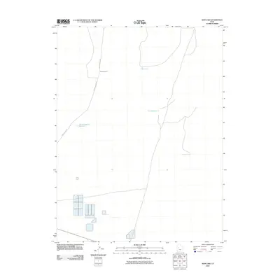 2010 Map of Rain Lake, 2010 Print
