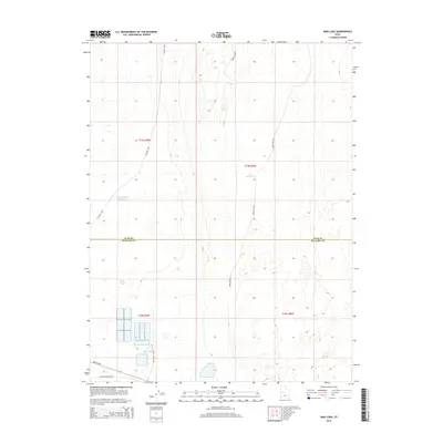 2014 Map of Rain Lake, 2014 Print
