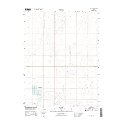 2017 Map of Rain Lake, 2017 Print