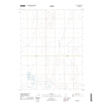 2020 Map of Rain Lake, 2020 Print