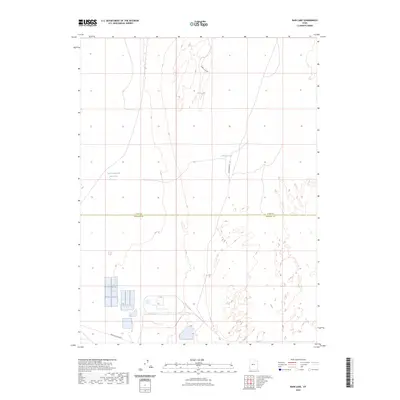 2023 Map of Rain Lake, 2023 Print