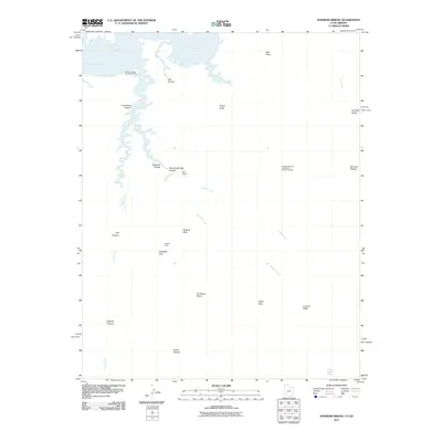 2011 Map of Rainbow Bridge, 2011 Print