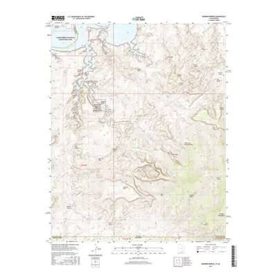 2017 Map of Rainbow Bridge, 2017 Print
