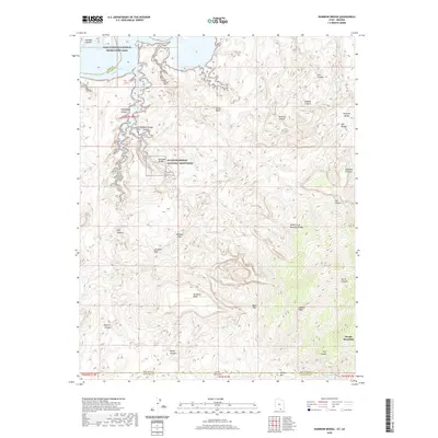 2020 Map of Rainbow Bridge, 2020 Print