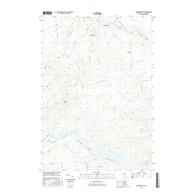 2016 Map of Rainbow Falls, 2016 Print