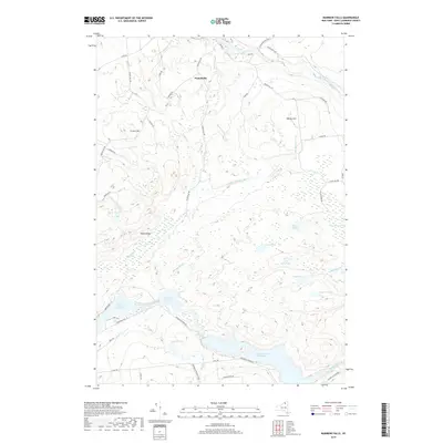 2019 Map of Rainbow Falls, 2019 Print