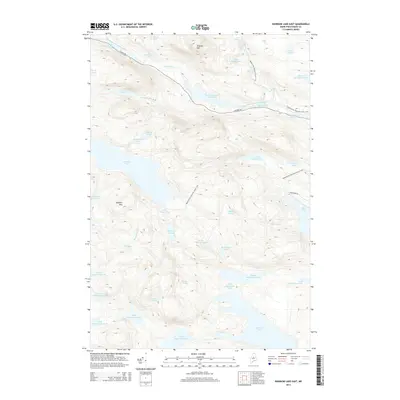 2014 Map of Rainbow Lake East, 2014 Print