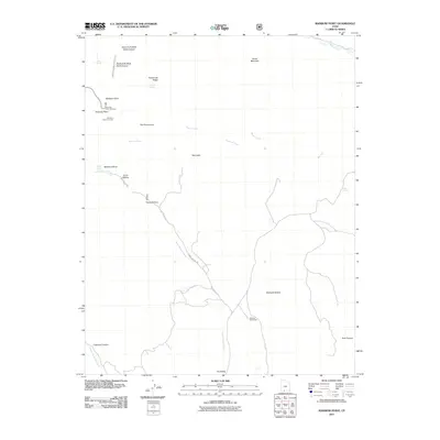 2011 Map of Rainbow Point, 2011 Print
