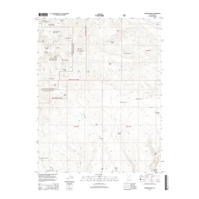 2014 Map of Rainbow Point, 2014 Print