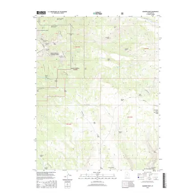 2017 Map of Rainbow Point, 2017 Print