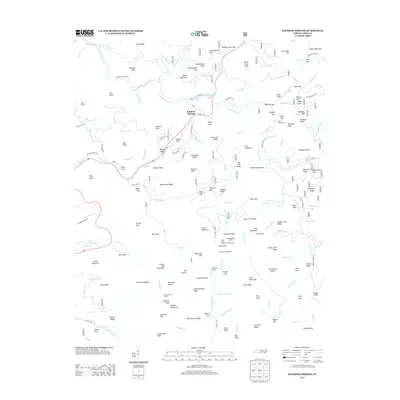 2013 Map of Rainbow Springs, 2013 Print