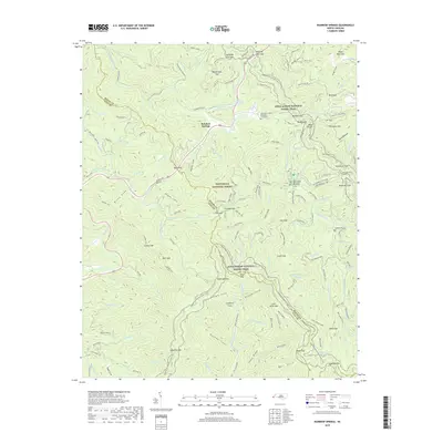 2019 Map of Rainbow Springs, 2019 Print
