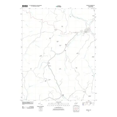 2011 Map of Rainelle, 2011 Print