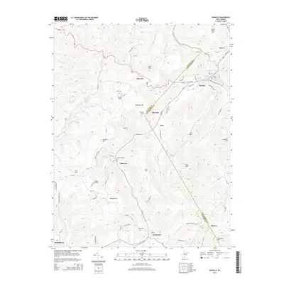 2014 Map of Rainelle, 2014 Print