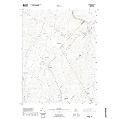2019 Map of Rainelle, 2019 Print