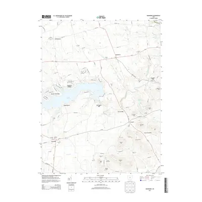 2013 Map of Rainsboro, 2013 Print