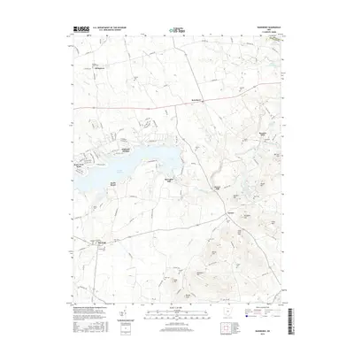 2016 Map of Rainsboro, 2016 Print