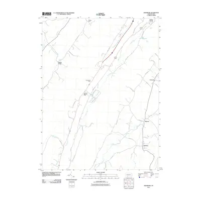 2010 Map of Rainsburg, 2010 Print