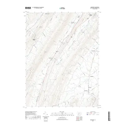 2019 Map of Rainsburg, 2019 Print