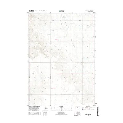 2015 Map of Rainy Creek, 2015 Print