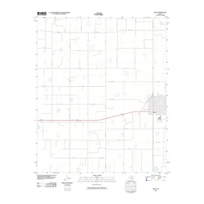 2010 Map of Ralls, 2010 Print