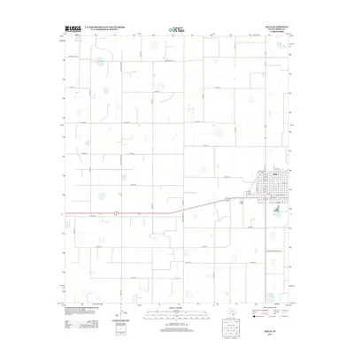 2012 Map of Ralls, 2012 Print