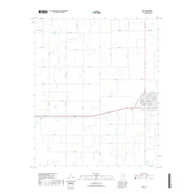 2019 Map of Ralls, 2019 Print
