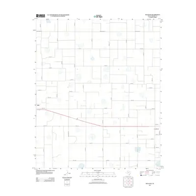 2012 Map of Ralls NE, 2012 Print