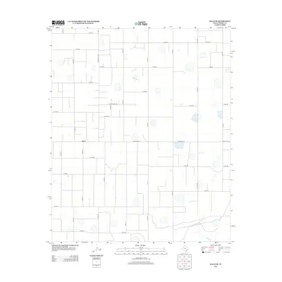 2012 Map of Ralls SE, 2012 Print