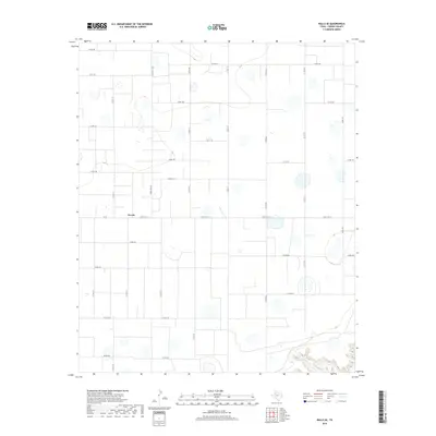 2019 Map of Ralls SE, 2019 Print