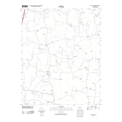 2010 Map of Rally Hill, 2010 Print