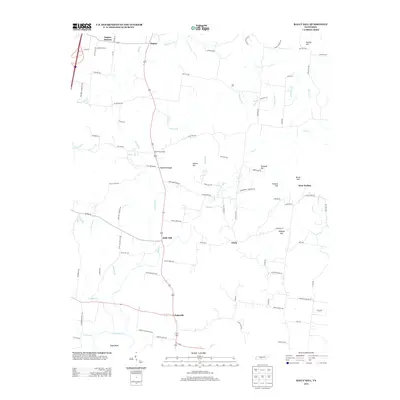 2013 Map of Rally Hill, 2013 Print