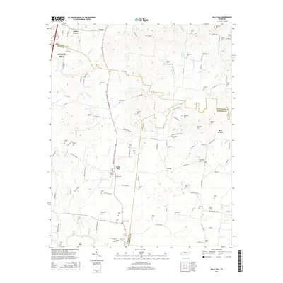 2016 Map of Rally Hill, 2016 Print