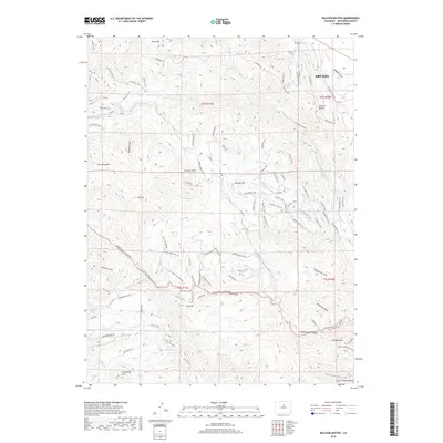 2019 Map of Ralston Buttes, 2019 Print