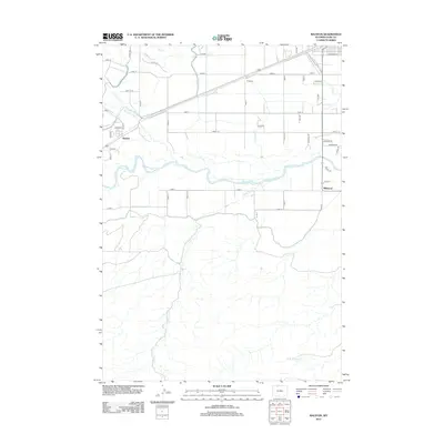 2012 Map of Ralston, 2012 Print