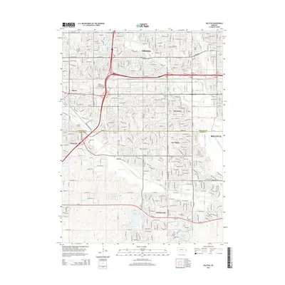 2014 Map of Ralston, 2014 Print