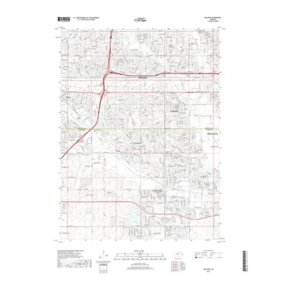 2017 Map of Ralston, 2017 Print