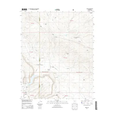 2013 Map of Ramah, 2013 Print