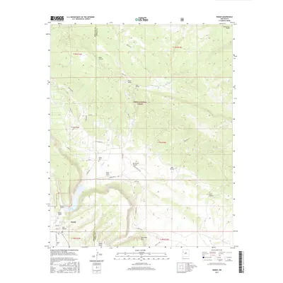 2017 Map of Ramah, 2017 Print