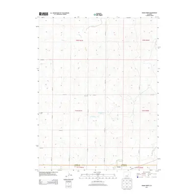 2013 Map of Ramah North, 2013 Print