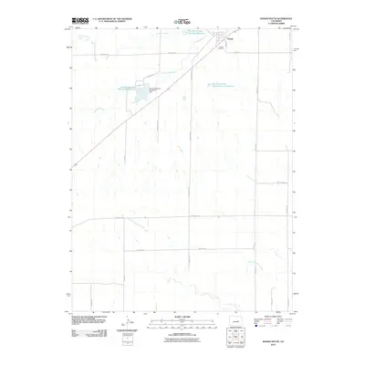 2010 Map of Ramah South, 2010 Print
