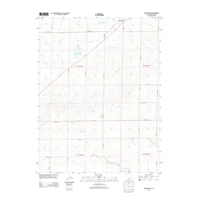 2013 Map of Ramah South, 2013 Print