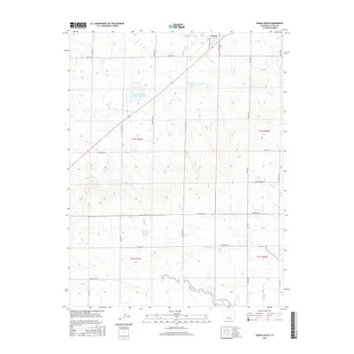 2016 Map of Ramah South, 2016 Print