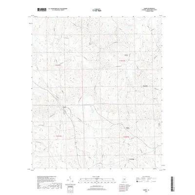 2018 Map of Ramer, 2018 Print